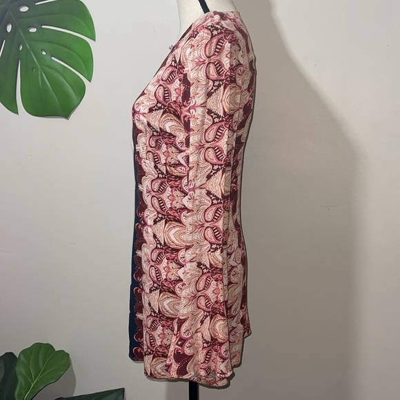 Free People Ossie Vibes Mini Dress in Pink Ivory size 6 - Picture 11 of 16